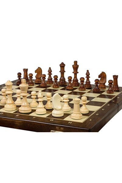 Sunrise Chess & Games Wooden training chess - 40x40cm