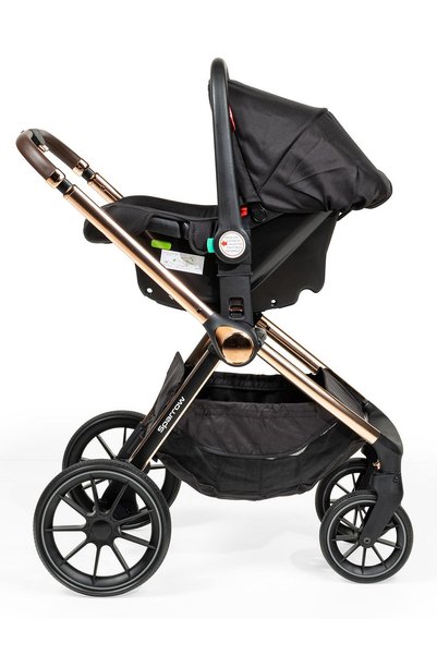 Baby2Go Sparrow Travel Sistem Bebek Arabası - Siyah
