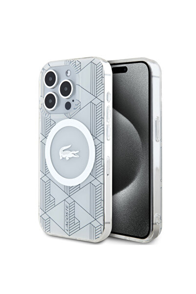 OEM Lacoste Magsafe Monogram Croc Logo Hard Case Θήκη προστασίας από Σιλικόνη...