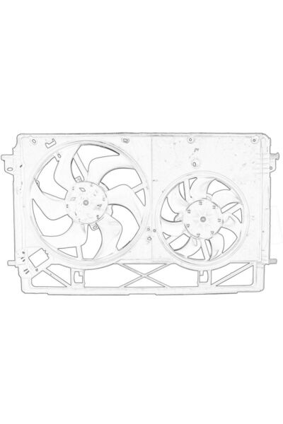 Opel Ventilator, Radiator Vivaro B 1.6d 06.14-12.19