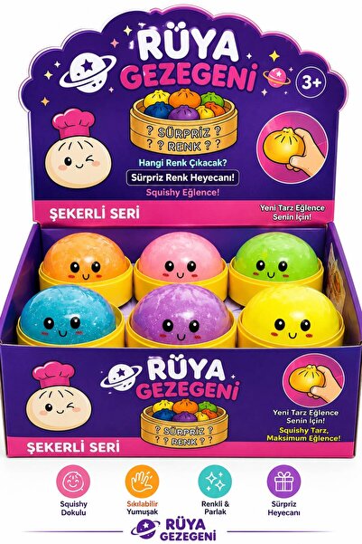 Rüya Gezegeni Gizemli Paket Renkli SİMLİ Çin Mantısı Sürpriz Renk & Ürün İle ...