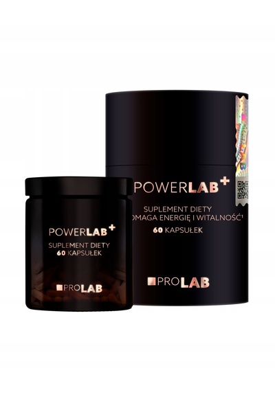 Herbapol Poznań Complex de vitamine PROLAB PowerLAB (60 capsule) Susține ener...