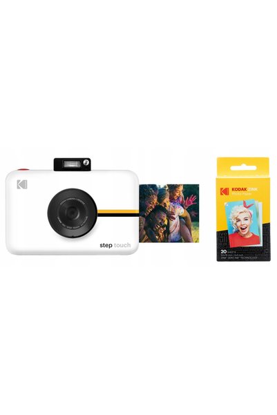 Kodak Aparat Step Touch Alb + Cartuș 20 fotografii