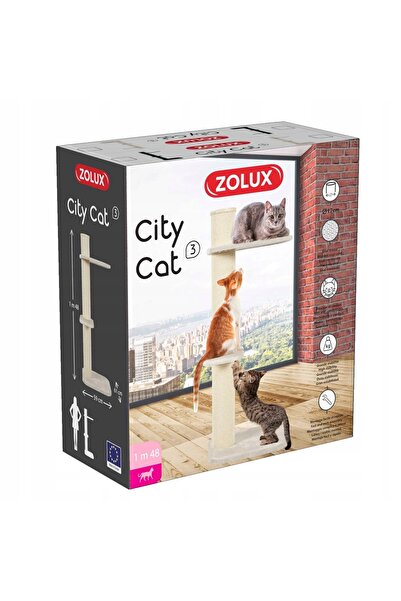 Zolux Pat suspendat pentru pisici City Cat 3 Bej