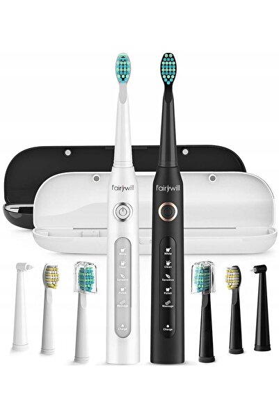 NO BRAND Set Perie sonică FAIRYWILL FW-507 2 BUC