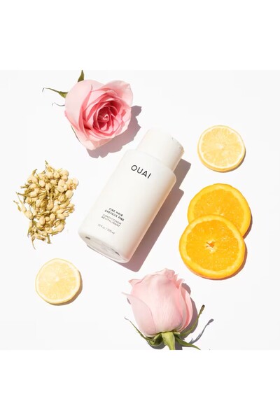 Ouai Fine Hair Strengthening Conditioner That Adds Fullness and Volume to Fine Hair 300 ml