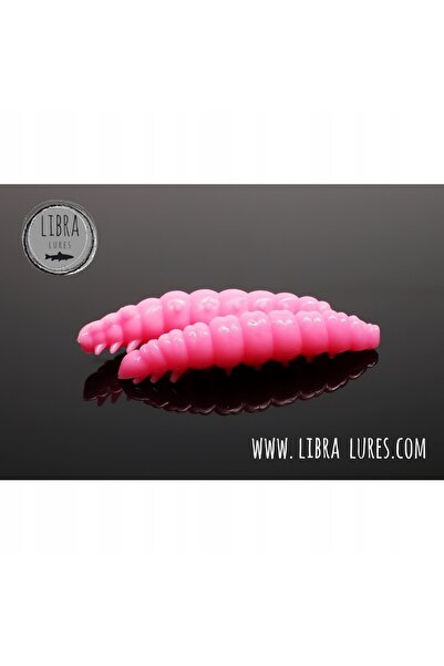 NO BRAND Nalucă LIBRA LURES Larva 4.5 cm Bubblegum
