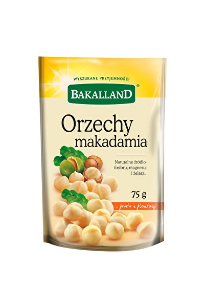 NO BRAND Nuci de macadamia BAKALLAND (75 g)