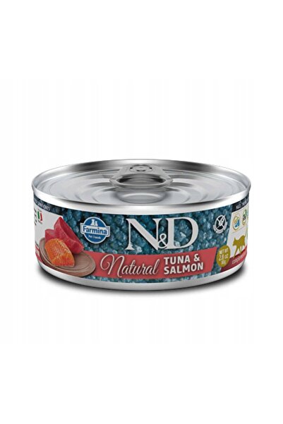NO BRAND Hrană pentru pisici Farmina Ton și Somon 70 g