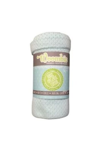 Woombie Single Ocean Blue - AirWrap Blankets, Washcloths & Hair Towels