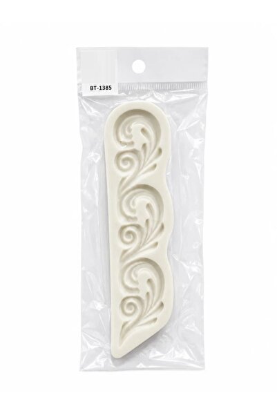 Adana Pasta Malzemeleri Bt-1385 Bordür Silicone Mold 17 cm X 4.5 cm