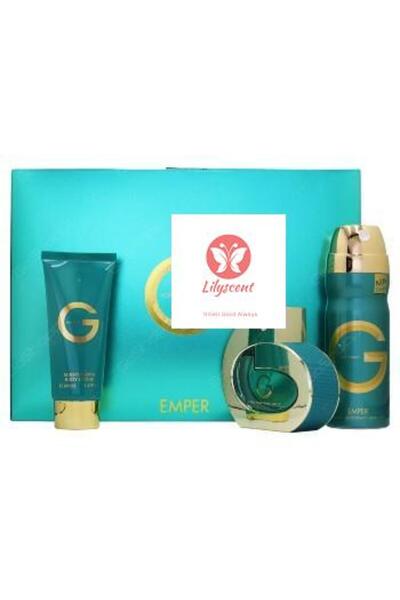 Emper G Pour Femme 3-in-1 Perfume Gift Set