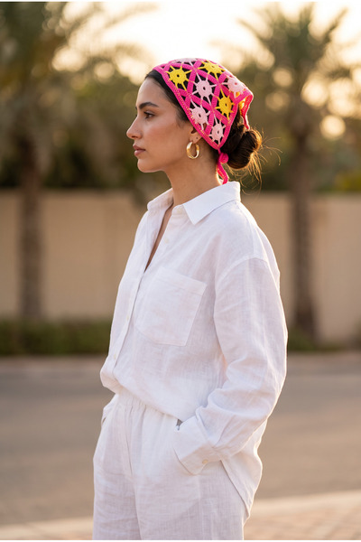 ZORENSA Bohemian Hair Bandana Stylish Women's Hair Accessory with Tie for Eve...