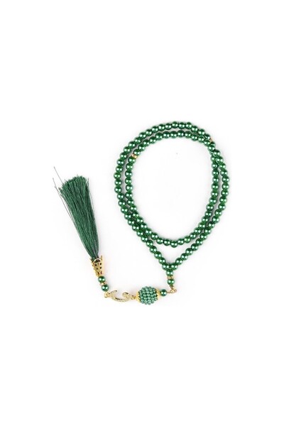 BERAT Prayer Beads, Glass Pearl, 6 Mlm, 99 Prayer Beads, 50 Pieces, Mixed Col...