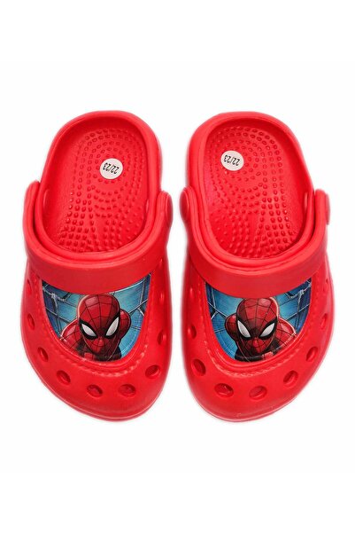 Marvel Spider-Man Classics Σπάιντερ-Μαν Κόκκινες σαγιονάρες που επιπλέουν στο...