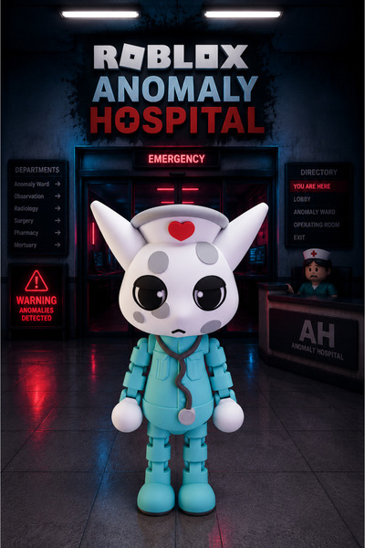 Suelo Butik Roblox Animal Hospital Baş Hemşire Head Nurse Eklemleri Hareketli...