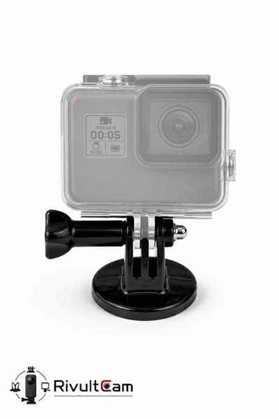 RivultCam Aksiyon Kamerası Tripod Bağlantı Adaptörü ve Sabitleme Vidası Seti ...