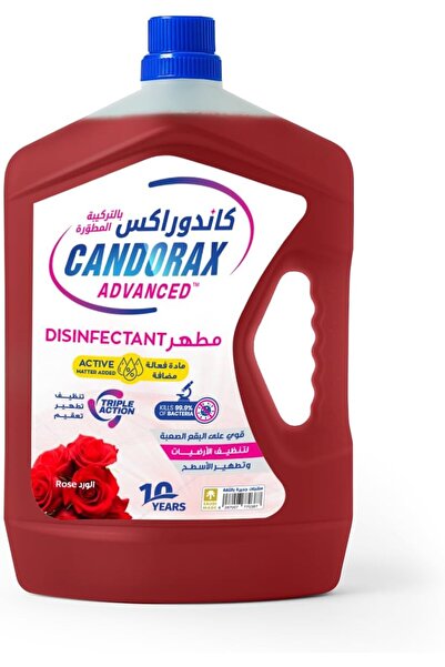 candorax Advanced Disinfectant Floor Cleaner, 3 Liters, Pink Color