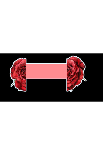 TELLGRAF Specially Cut Rose Bookmark (5 Pieces)