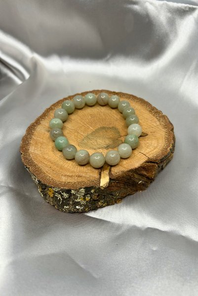 Suerte Accessories Myanmar Jade Natural Stone Handmade Natural Stone Bracelet