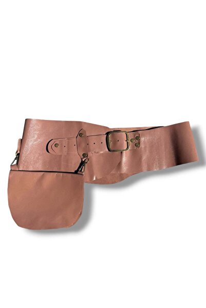 Yılday Gür Butik Birchwood Powder Leather Belt - Special Design Accessory wit...