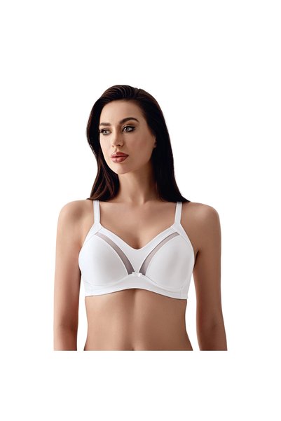 NEWBRA LINGERIE 35-2303 Women's D Cup Gathering Bra Without Underwire Min. Bra