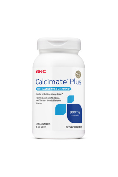 GNC Calciu 800mg cu Magneziu si Vitamina D3 120tb