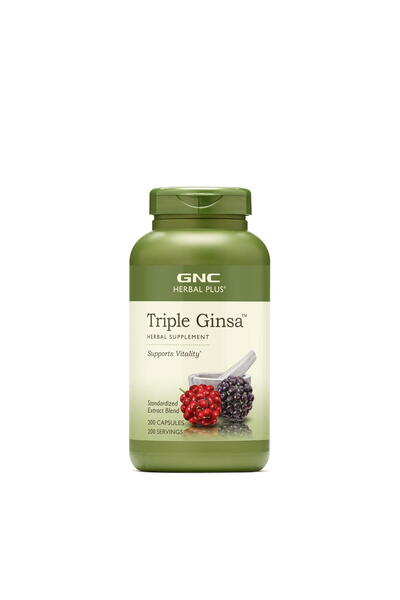 GNC Triple Ginsa Herbal Plus 200cps