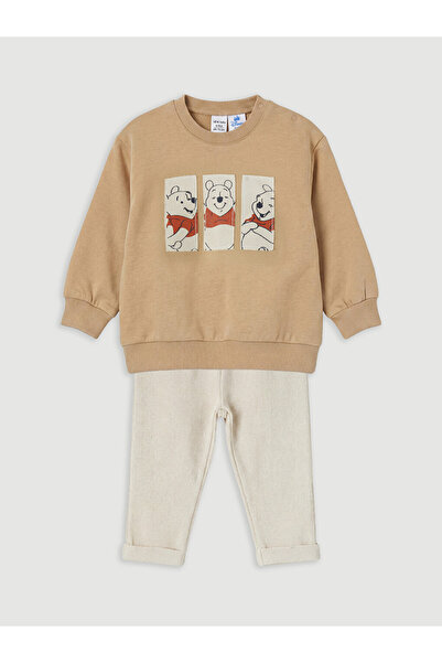 LC Waikiki Set pentru bebeluși băieți cu imprimeu Winnie the Pooh