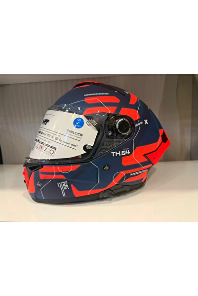 Genel Markalar KASK MT THUNDER 4R SV LUMEX C24 MAT TURUNCU