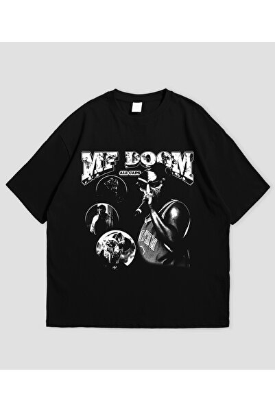 Grafftee Clothing mf doom Τυπωμένο Unisex Oversize T-Shirt