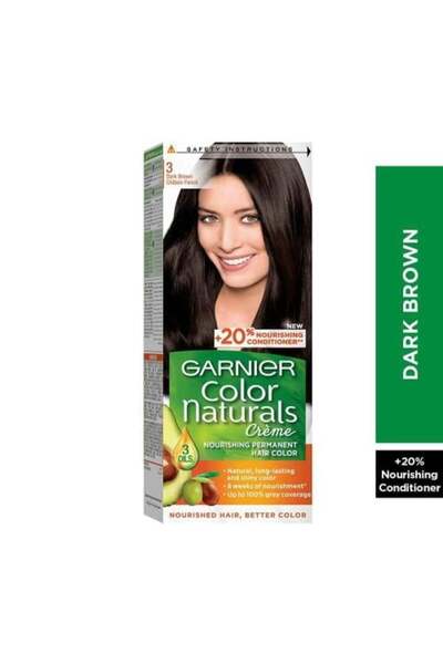 Garnier صبغة شعر بني غامق 3 - 110 مل