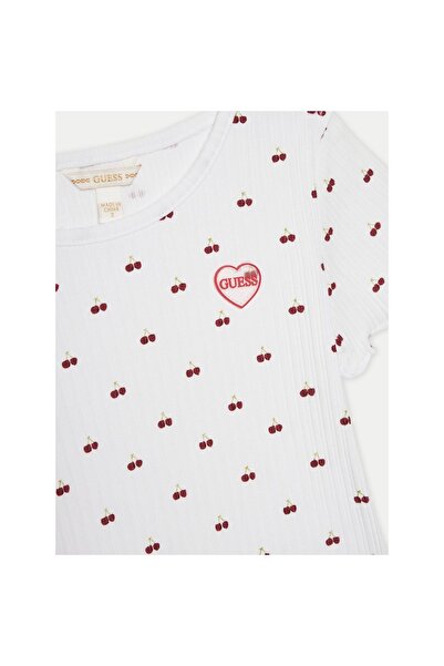 Guess Tricou de fată K5GI19KCSQ4 Roșu