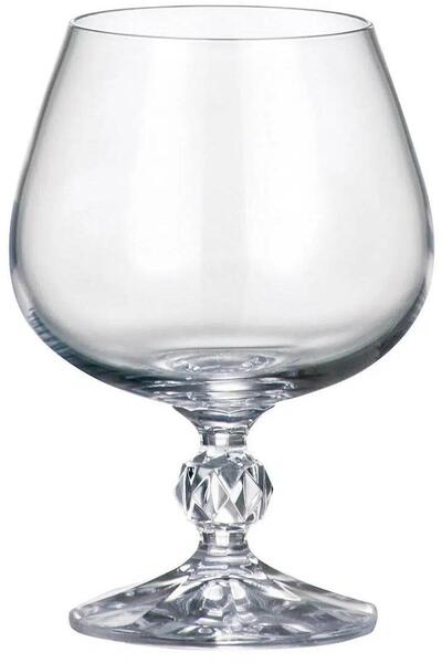 Cristal Bohemia Set 6 Pahare Coniac Bohemia Sterna Klaudie 250 ml
