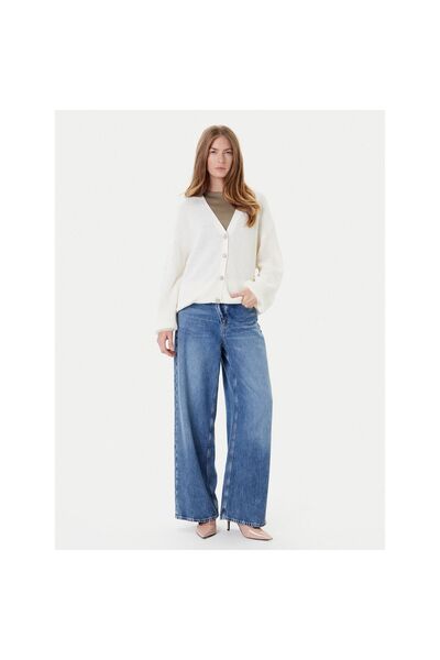 Guess Cardigan de damă W5YR06Z3OO0 Crem