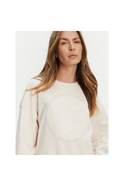 Guess Bluză de damă W5YQ07KB681 Crem