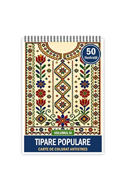 Legendary Gifts Carte de colorat, 50 de ilustrații Tipare Populare - Volumul ...