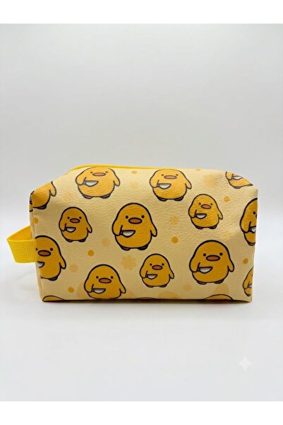 PALTO TASARIM Yellow Chick Design Travel Bag - Bag Organizer Cosmetic Bag