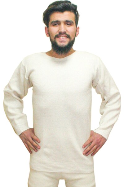BoraVelli Bora Kaba Wool Long Sleeve Thick Thessaloniki Knitted Wool Underwea...