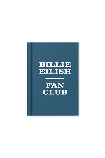 Ohh Deer Design A7 112 Pages Fabric Hard Cover Lined Notebook Billie Eilish F...