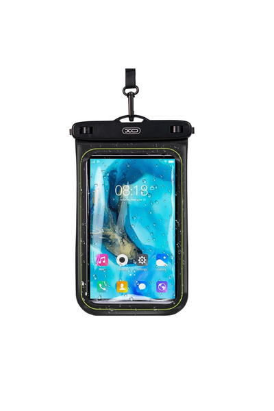 Xo KT04 Su Geçirmez Cep Telefonu Kılıfı ve Boyun Askısı - Siyah (IPX8) | PVC ...