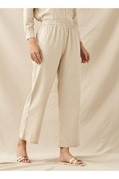 FAV LINEN EMBRIODERY PANT