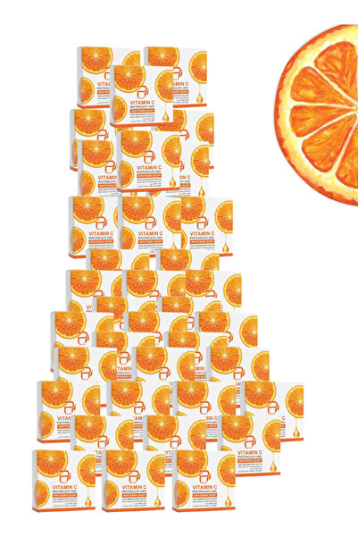 PYRON 36 Pieces Vitamin C Brightening And Anti-Aging Whitening Soap Orange 10...
