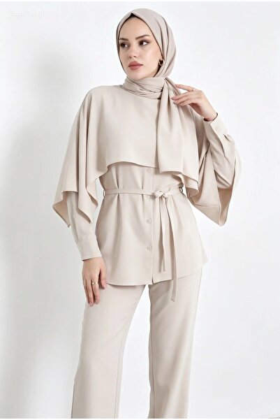 Livora Butik Cape Outfit