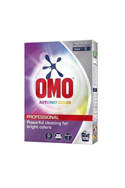 Omo Detergent automat profesional pentru rufe colorate, 5.4 kg, pudră.