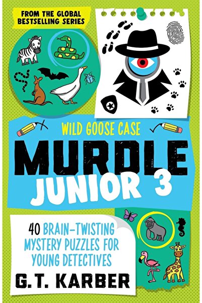 Souvenir Murdle Junior 3 - Wild Goose Case: 40 Brain-Twisting Mystery Puzzles...