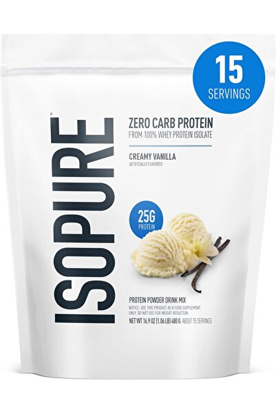 Isopure Protein Powder from Nature's Best, Creamy Vanilla Flavor, 1 Pound (45...