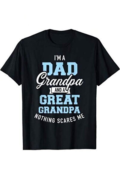 799 تي شيرت I'M A Dad Great Grandpa Nothing Scares Me، نفس التصميم لصيف 2026،...