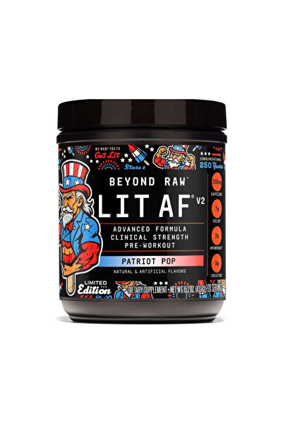 GNC Formula Avansata de Pre-Workout LIT AFв„ў V2 cu Aroma de Patriot Pop 432g