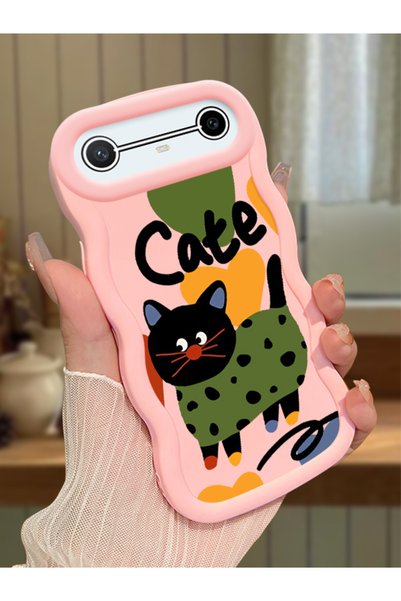 Hontinga Tecno Pova Slim Compatible Case Camera Protector Pink Silicone Coupl...